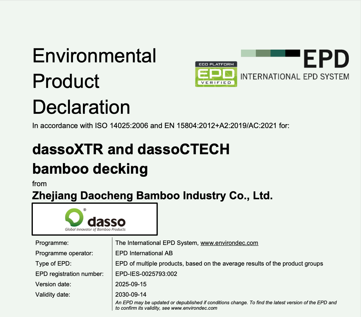 Sustainability You Can Trust